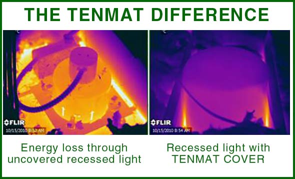 Thermal comparison image.